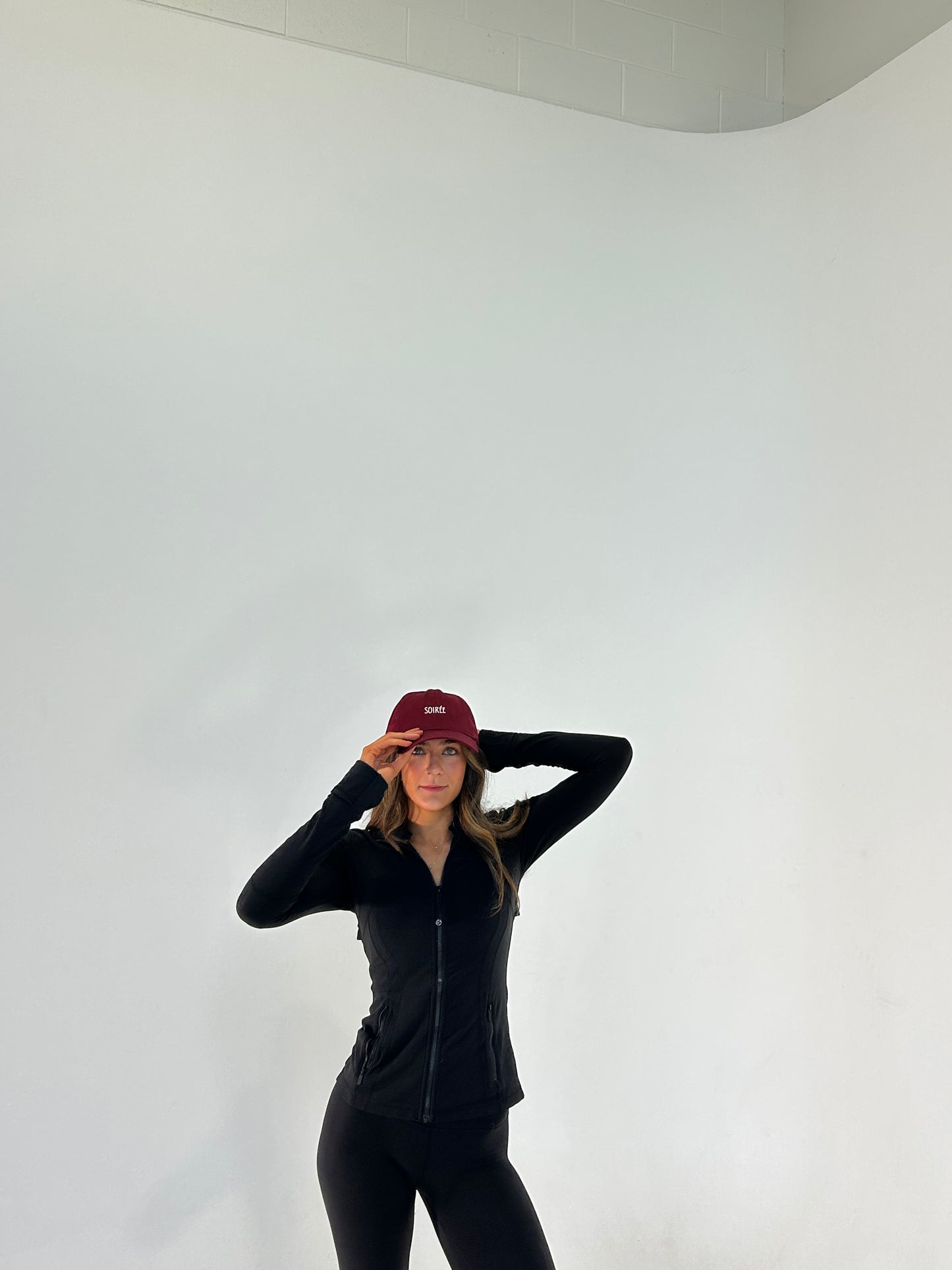 Signature Soirée Hat in Sangiovese